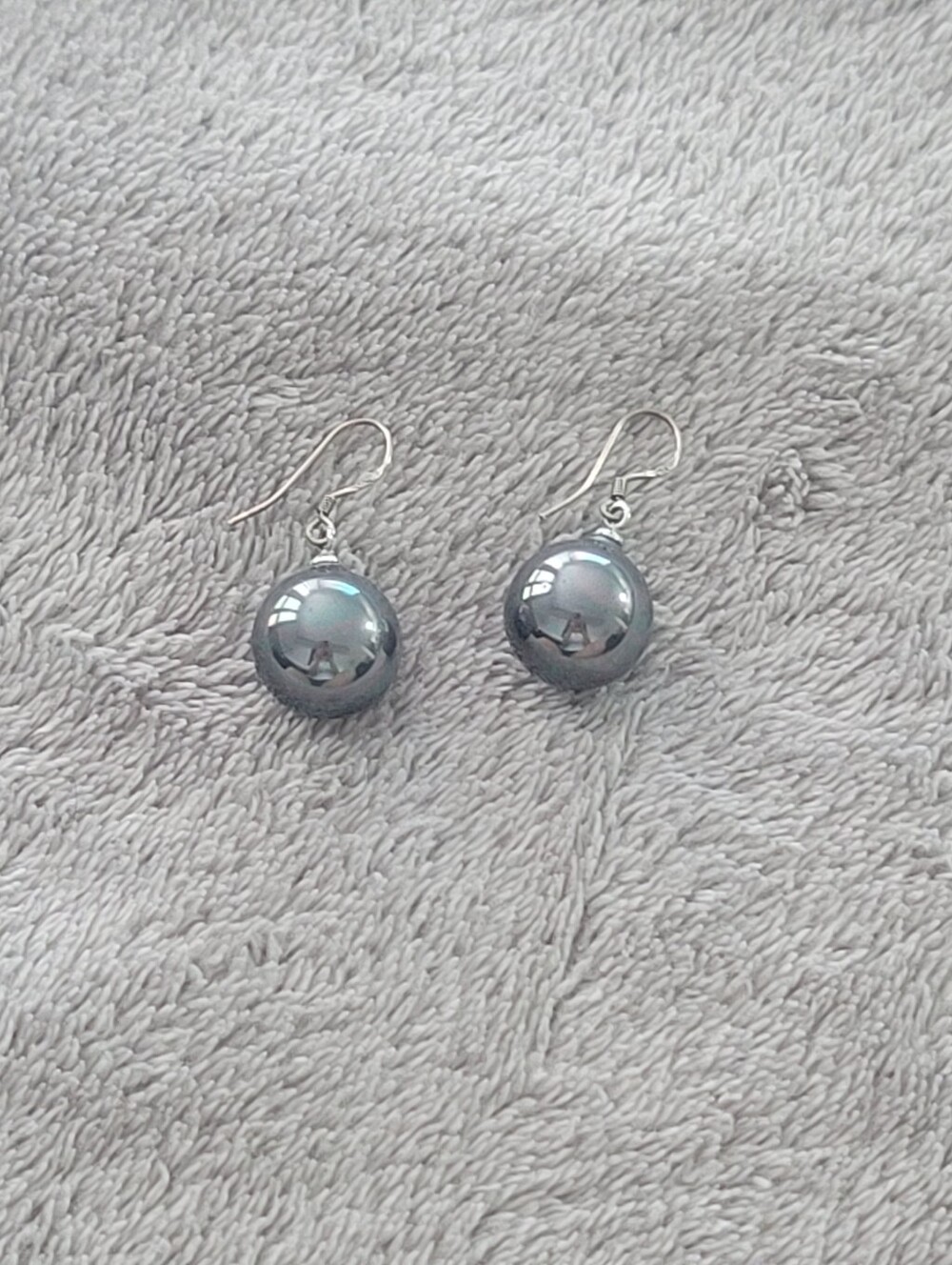 Sterling Silver Drop Earring Hook - Silver